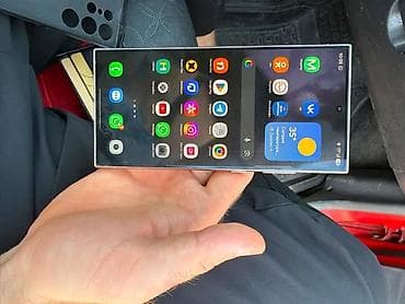 Техника жана электроника: Samsung Galaxy S24 Ultra, Колдонулган, түсү - Күмүш — 4
