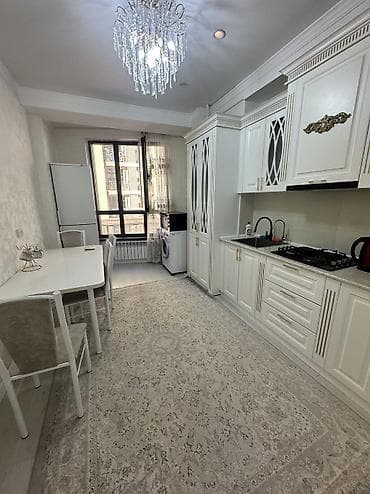 Батирлер: 2 бөлмө, 63 м², Асанбай мкр Элитка, 3 кабат, Евро оңдоо — 1