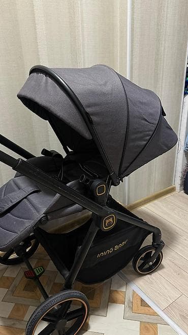 easy walker: Коляска, Другой бренд, цвет - Черный, Б/у, Самовывоз — 4