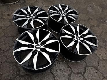 01: Литые Диски R 18 Chevrolet, Комплект, отверстий - 5, Б/у — 8