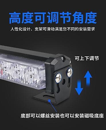 led matrix panel: Светодиодный проблесковый предупреждающий свет 12–24 В — 5