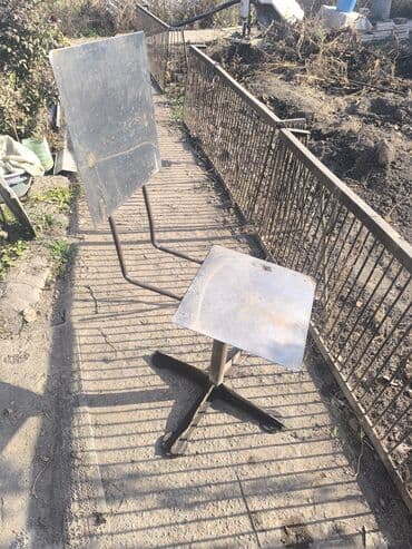 кухонная мебель в рассрочку в бишкеке: Кресло-ретро с деревянным каркасом, цена 500 сом Стол кухонный -300сом — 5