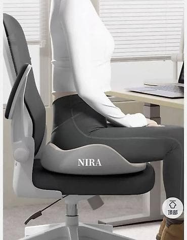 стульчики: Ортопедическая подушка для сидения NIRA - Эргономичная форма «седло» — 2