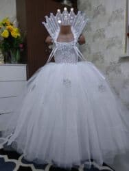 корабль игрушка: Детское платье, цвет - Белый, Новый — 12