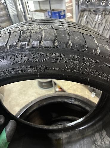 крыло адисей: 275/35/R19 Привозные шины из Германии В отличном состоянии улица — 2