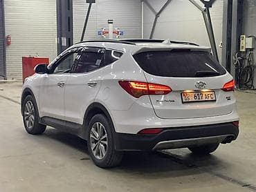 накладка на бампер: Hyundai Santa Fe: 2015 г., 2 л, Автомат, Дизель, Кроссовер — 7