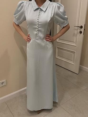 платье из атласа: Выпускницам и на вечер ✨🤍 Продаю дизайнерские платья в ограниченном — 1