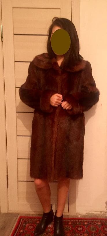 lost cherry: Шикарная тёплая легкая Шуба из цельной норки. Состояние отличное, как — 1