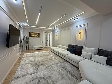 osh flat: 3 комнаты, 100 м², Средний Джал 4 этаж, Дизайнерский ремонт — 10