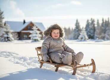 Детский зимний комбинезон-конверт, бежевый - Тёплый пуховый at lalafo.kg Детский зимний комбинезон-конверт, бежевый - Тёплый пуховый
