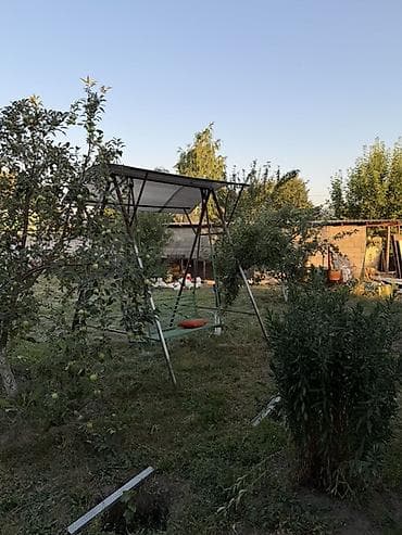 Все для дома и сада: Садовые качели Металл, Со спинкой, С крышей — 2
