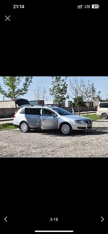 сокулук авто: Volkswagen Passat Variant: 2006 г., 2 л, Автомат, Дизель, Универсал — 3