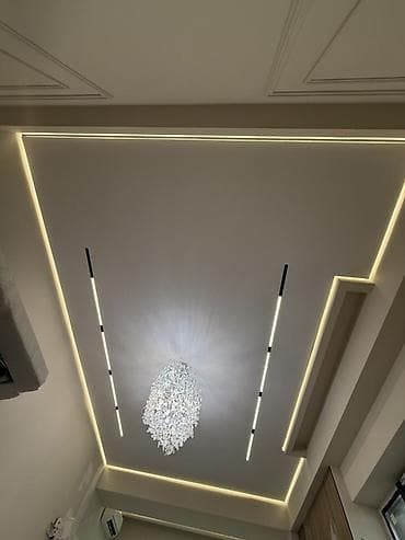 led панели: Натяжные потолки с интегрированной световой линией - Современное — 3