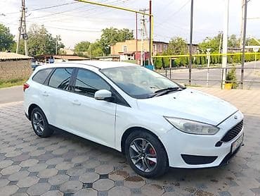 Унаа: Ford Focus: 2018 г., 1.6 л, Кол менен иштөөчү, Бензин, Универсал — 3