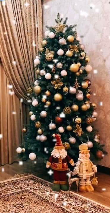 елки на новый год купить: Продается очень красивая и пушистая елка со всеми украшениями, ставили — 1