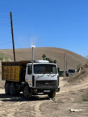 трактор отбойник: Самосвал МАЗ (6x4) - Конфигурация: трехосный, привод 6x4, стальная — 1