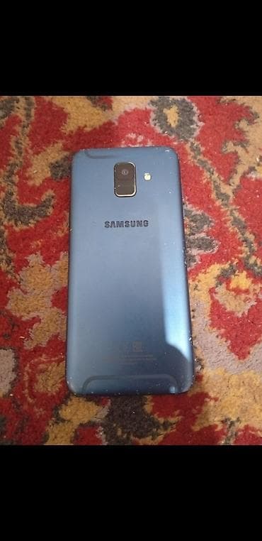 Samsung Galaxy A6, 32 ГБ, цвет - Синий, 2 SIM at lalafo.kg Samsung Galaxy A6, 32 ГБ, цвет - Синий, 2 SIM