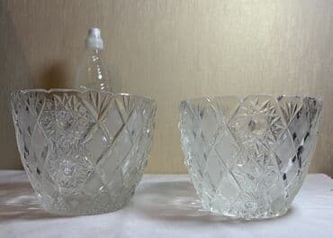 диффузор для дома: Вазы хрустальные, фруктовые! Есть 4 шт. Состояние всех идеальное — 4