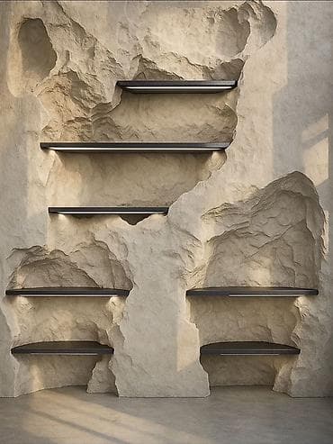 абой стена: Декоративные работы под ключ: скалы, барельеф, роспись стен — 9