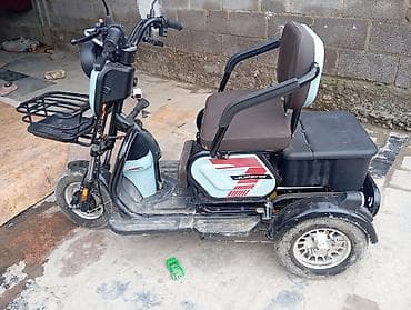 перья: Электрический трёхколёсный скутер Jufeng - Конфигурация: три колеса — 1