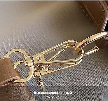 не нужное: Классическая сумка, Материал: Экокожа, Застежка на магните, Разделенные отделения, Регулируемый ремень, Женские, Новый — 4