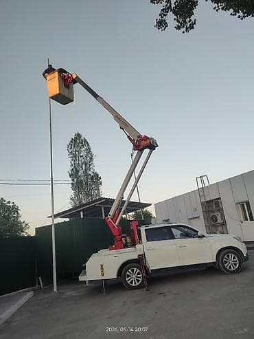 Аренда автовышки на пикапе для высотных работ - Компактная