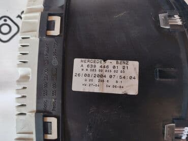 viano: Щиток приборов Mercedes-Benz 2005 г., Б/у, Оригинал, Германия — 2