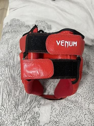 training mask купить: Шлем для единоборств Venum, красный - Тип: тренировочный — 2