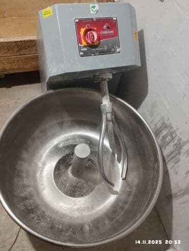 Посуда и кухонный инвентарь: Промышленный тестомес Çagdaş (спиральный) - Тип: спиральный тестомес — 1