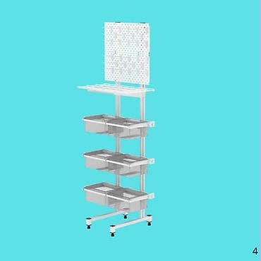 bambu lab a1: Стеллаж Дисплей торговый напольный, Дисплей перфорированный с — 4