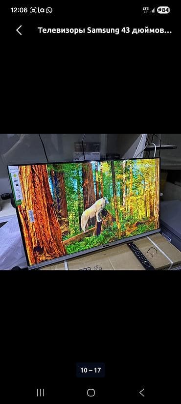 samsung galaxy a03s: Телевизор SMART H1000T 43" - Диагональ 43" - Смарт‑TV: главный экран — 6