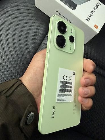 золотая часы: Redmi, Redmi Note 14, 256 ГБ, цвет - Зеленый — 3