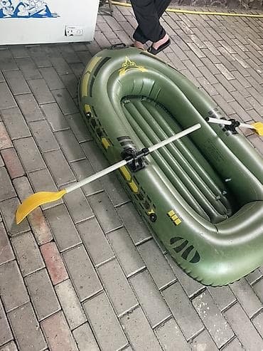 балон кайык: Надувная лодка гребная, компактная и легкая. Подходит для рыбалки — 3