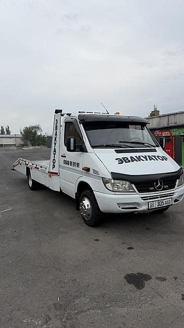 man tgl: Эвакуатор, Mercedes-Benz, 2004 г., Ломаная — 2