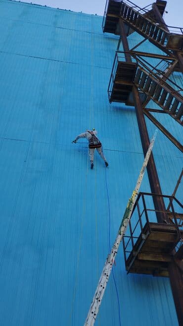 прейскурант цен на строительные работы: Промышленный альпинизм, Сварочные работы на высоте, Герметизация швов и утепление Больше 6 лет опыта — 3