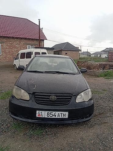 Унаа сатуу: Toyota Corolla: 2007 г., 1.6 л, Кол менен иштөөчү, Бензин, Седан — 2