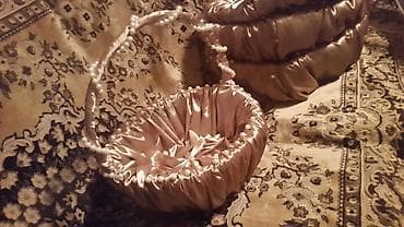 свадебное украшения: ▪Свадебные карзины на прокат♡
▪Приданое невесты — 4