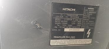gaming computer: Телевизор HITACHI C3390FSP (кинескопный, цветной) - Диагональ экрана — 4
