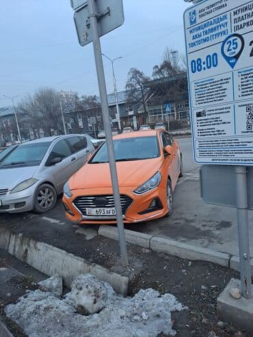 Суу транспорту: Hyundai Sonata: 2018 г., 2 л, Автомат, Газ, Седан — 3