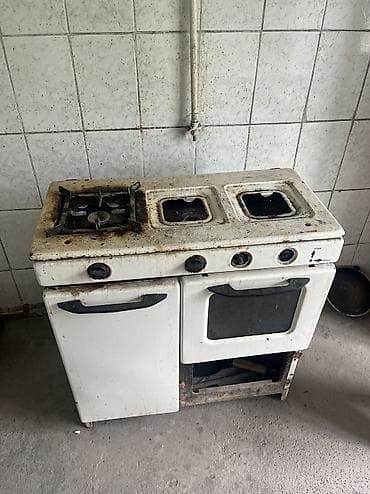 тэн аристона: Газовая плита с духовым шкафом и шкафчиком/нишей для хранения — 1