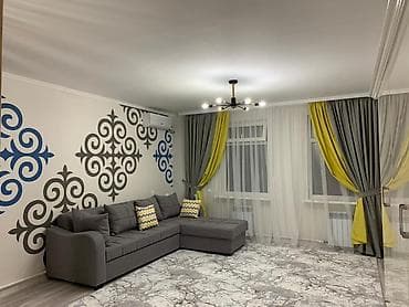 40: 1 комната, 40 м², Аламединский рынок / базар Индивидуалка, 2 этаж, Евроремонт — 1