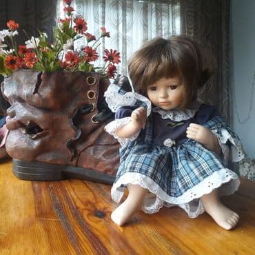 столовая для кукол: Коллекционные фарфоровые куклы — 9