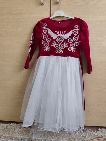 продаю в связи с переездом: Балдар көйнөгү, түсү - Кызыл, Колдонулган — 2