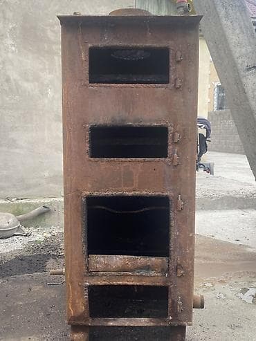 сварка котлов: Твердотопливный котёл/печь из толстой стали - Материал: цельносварной — 1