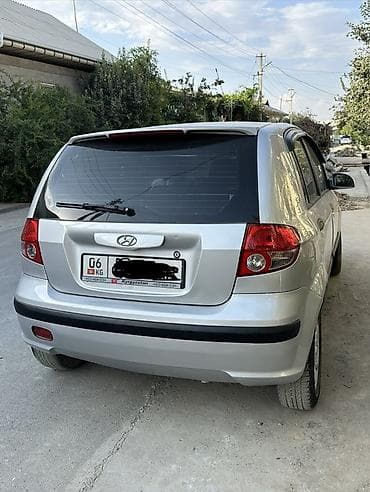 машина салон: Hyundai Getz: 2004 г., 1.4 л, Механика, Бензин, Хэтчбэк — 3