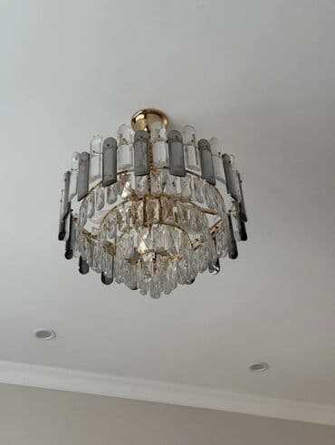 дерево из бисера: Каскадная потолочная люстра с кристаллами 2 люстры за 7000с - Тип — 3