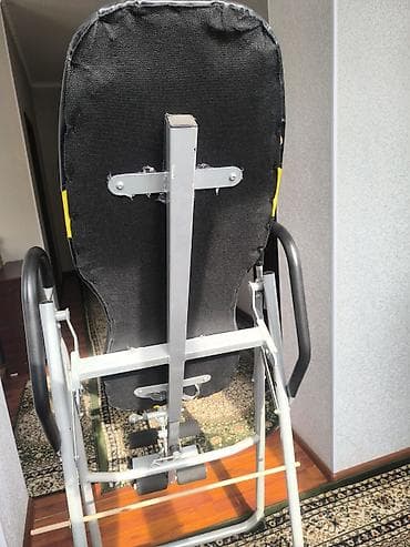 Спорттук сумкалар: Инверсионный стол Aман-Sau.kz для растяжки позвоночника и релаксации — 2