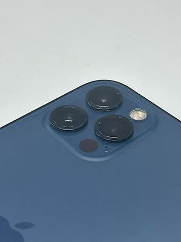 маленкий айфон: IPhone 12 Pro, Б/у, 256 ГБ, Pacific Blue, Чехол, 84 % — 7