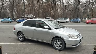 Toyota Corolla: 2002 г., 1.8 л, Механика, Бензин, Седан