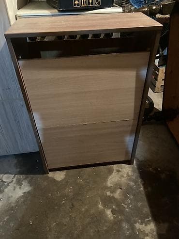 Мебель: Тумба и подставка для обуви, Другой материал, цвет - Коричневый — 1